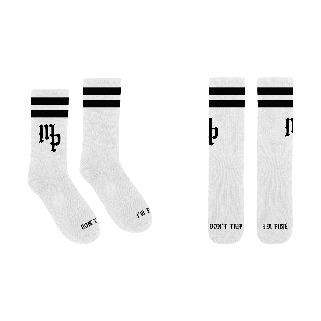 Don't Trip Crew Socks